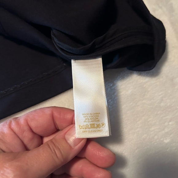 Kate Spade Black Peplum Tank Top - Picture 4 of 7